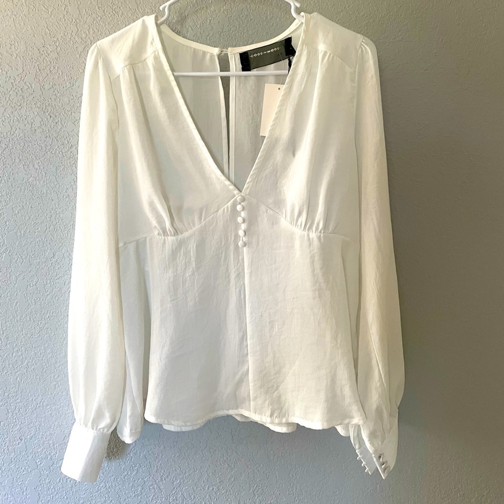 Code Mode silky blouse - NEW!